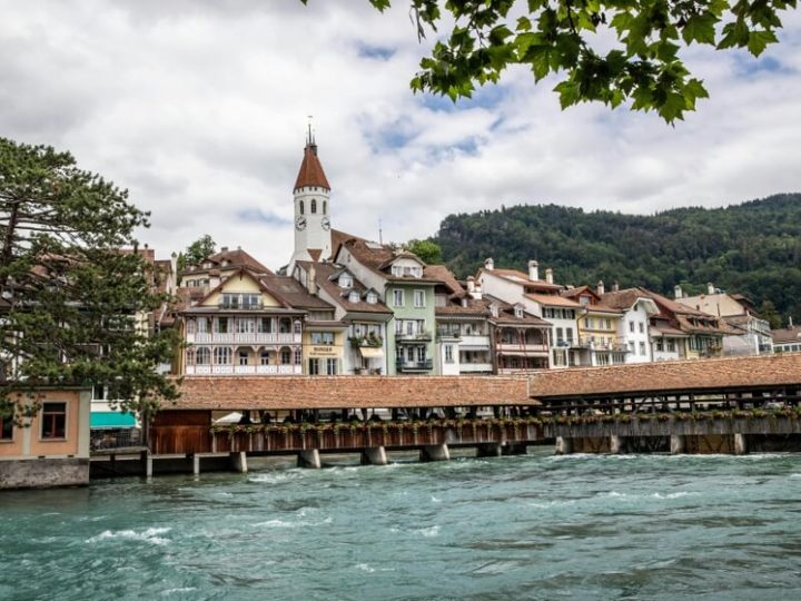 Thun: Altstadt an der Aare
