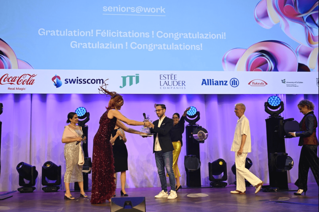 Award-Übergabe an der Swiss Diversity Award Night 2024 in Bern