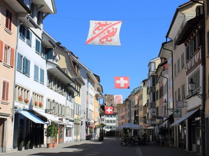 Winterthur: Gasse in der Altstadt
